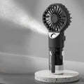 Ventilateur Brumisateur Portable Frescoo® – Mini Ventilateur Rafraîchissant à Main avec Réservoir d'Eau, Rechargeable USB